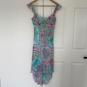 Prada high/low dress